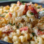 Garlic Butter Lobster Mac & Cheese