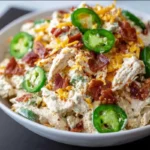 Jalapeno Popper Keto Chicken Salad