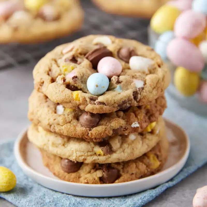 Cadbury Egg Cookies