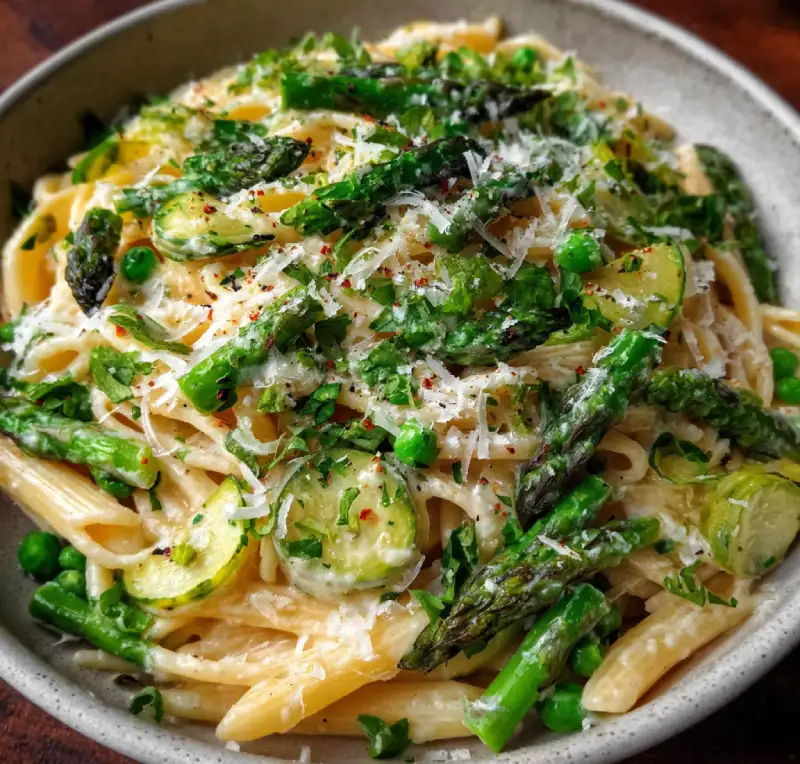 One-Pot Spring Vegetable Pasta