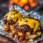 Campfire Cheeseburger Hobo Packets