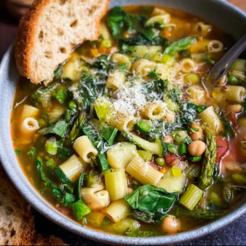 Spring Minestrone Soup