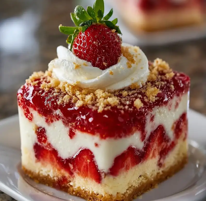 No-Bake Strawberry Shortcake