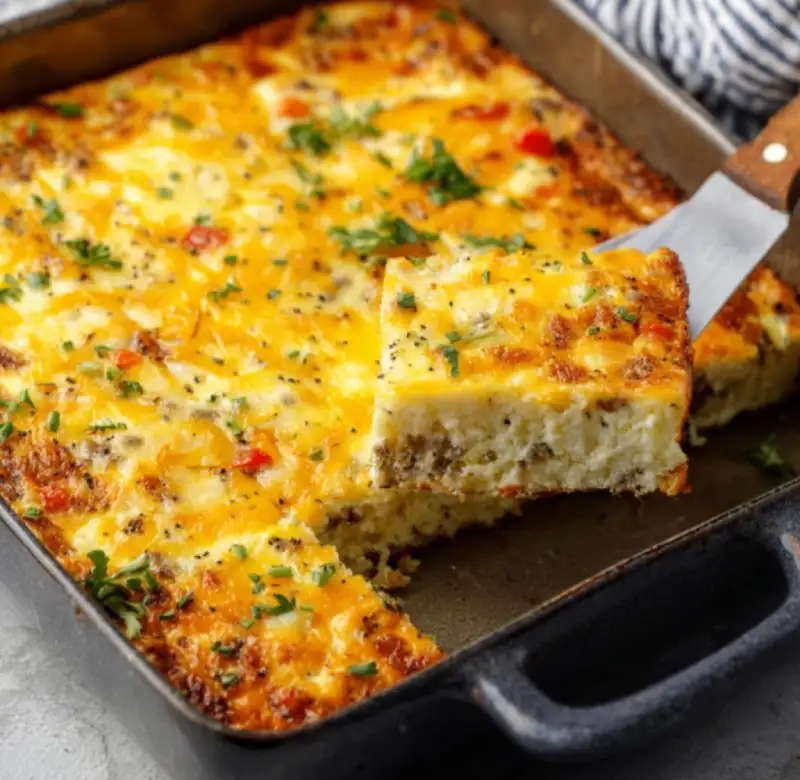 High Protein Egg Casserole