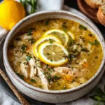 Lemon Chicken Soup