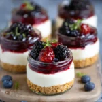Berry No Bake Cheesecakes