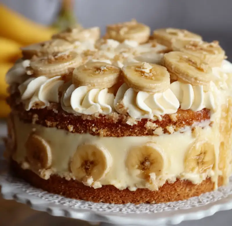 Banana Pudding Cake