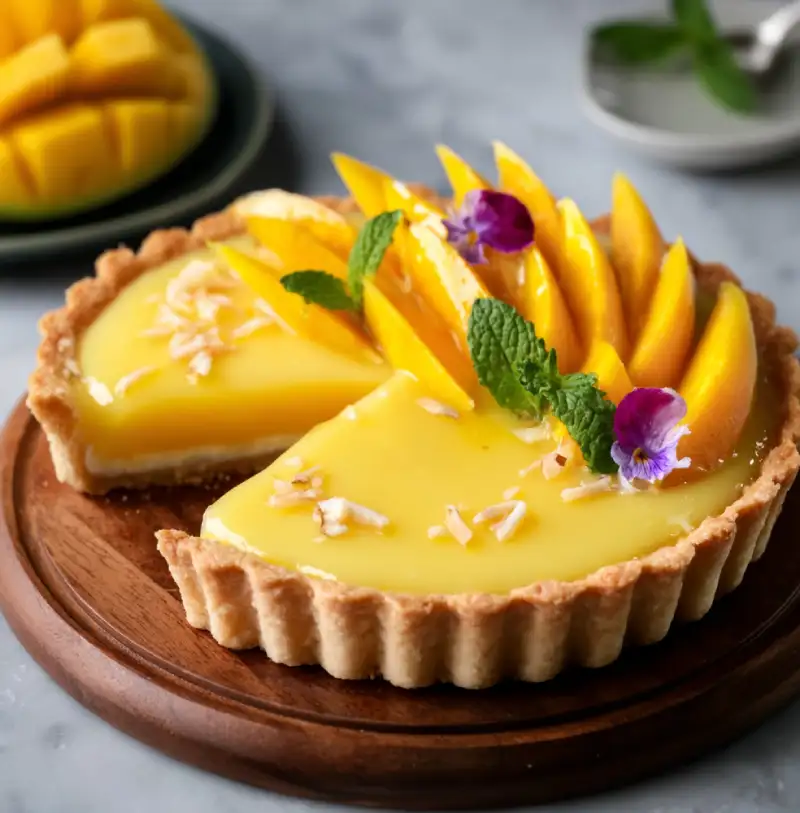 Delicious Mango Curd Tart Recipe: A Step-by-Step Guide