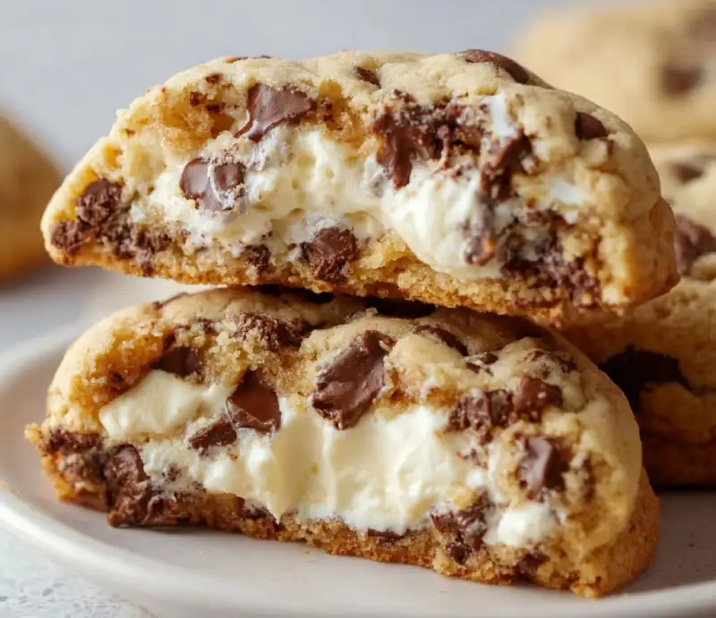 Cheesecake Stuffed Cookies
