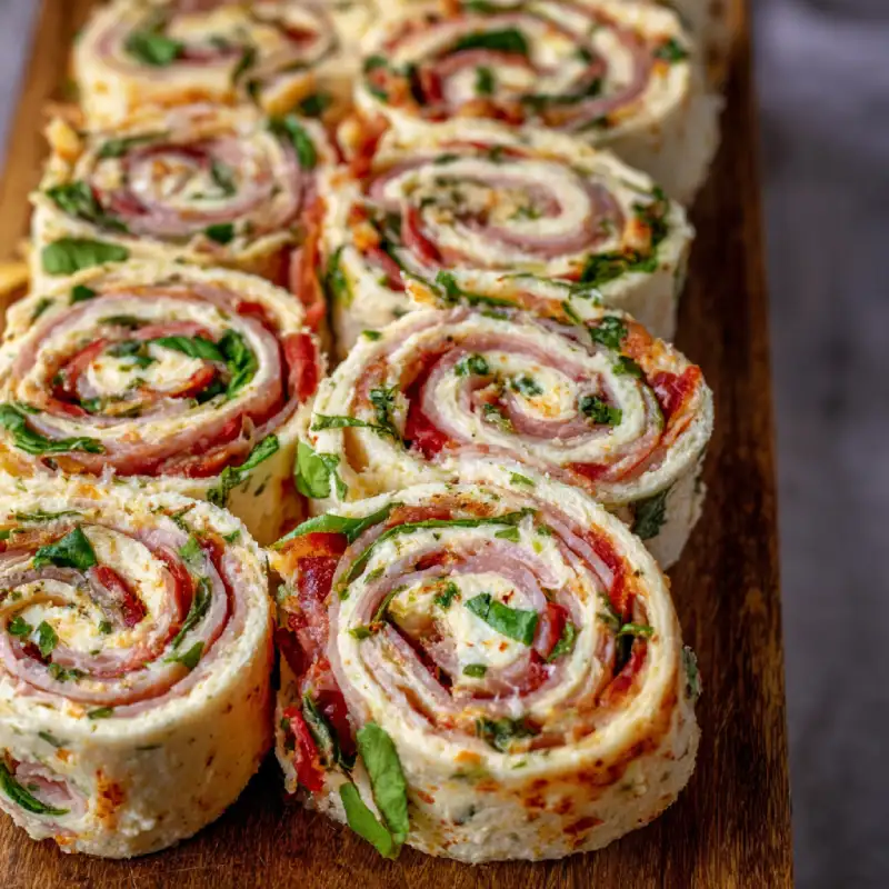 Italian Pinwheel Sandwiches