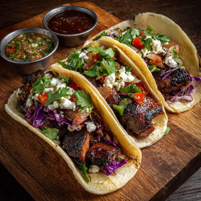 Charcoal Grilled Tacos