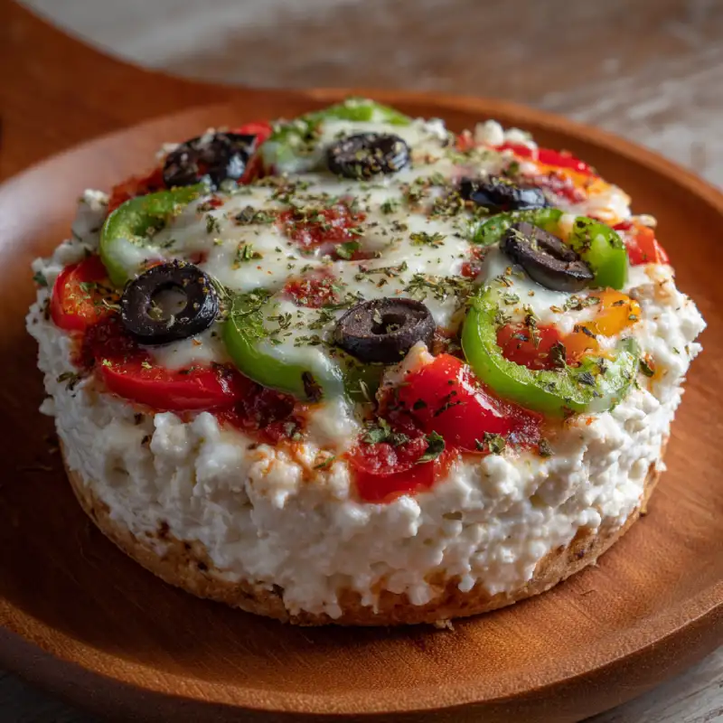Cottage Cheese Pizza Bowl