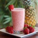 Easy Strawberry Pineapple Smoothie