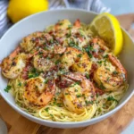 Garlic Butter Shrimp Angel Hair Pasta