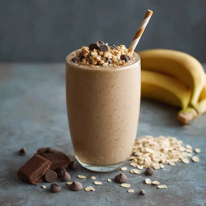 Oatmeal Cookie Dough Protein Smoothie