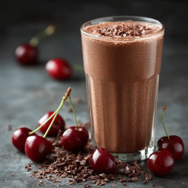 Chocolate Cherry Protein Shake