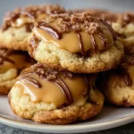 Caramel Cheesecake Cookies