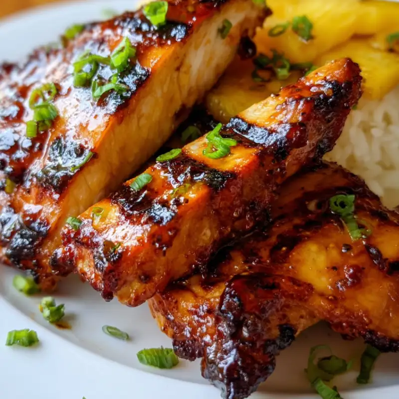 Grilled Aloha Chicken