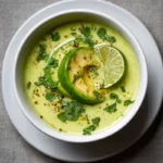 Chilled Avocado and Lime Soup