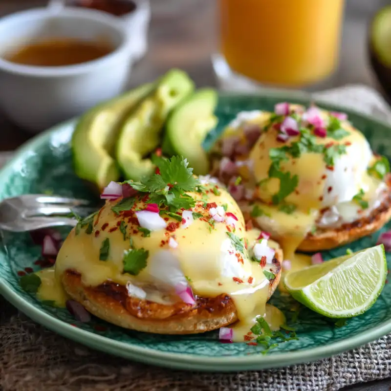 Delicious Mexican Eggs Benedict Recipe