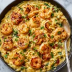 Creamy Shrimp Orzo