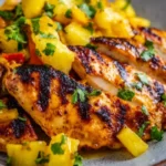 Grilled Mango Pineapple Chicken