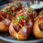 Spicy Firecracker Hot Dogs