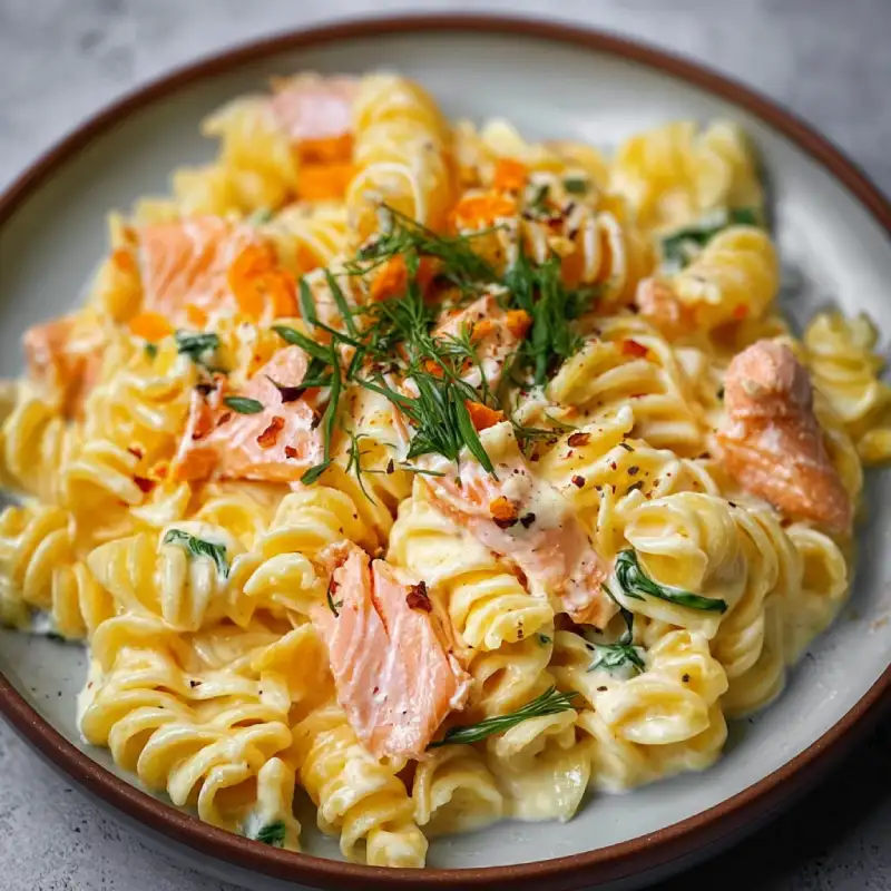 Creamy Hot Smoked Salmon Pasta: Delicious Dinner Recipe