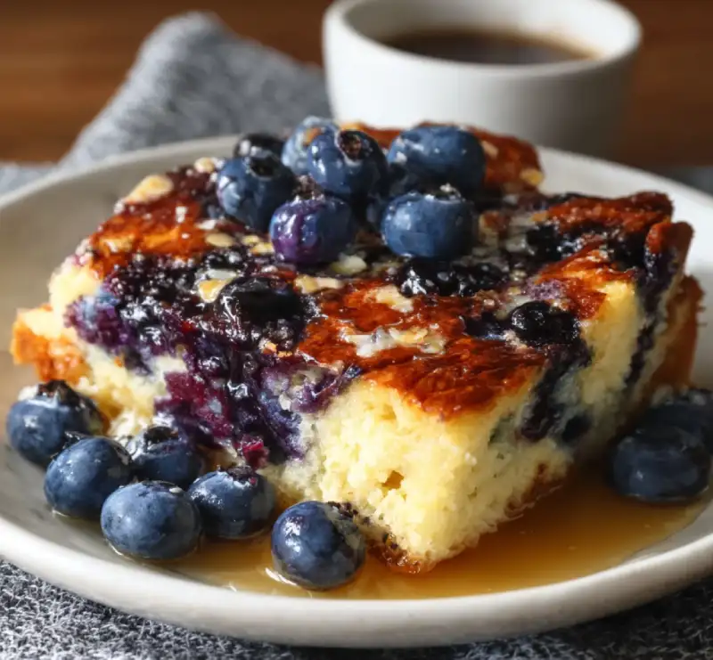 Blueberry Buttermilk Pancake Casserole Recipe: Delicious & Easy