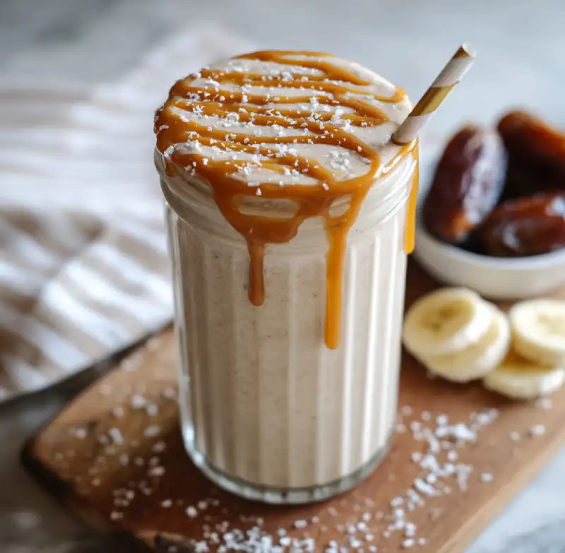 Salted Caramel Protein Smoothie