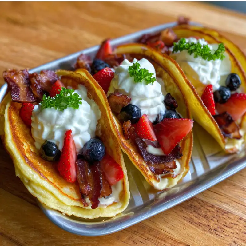 Delicious Pancake Tacos Recipe