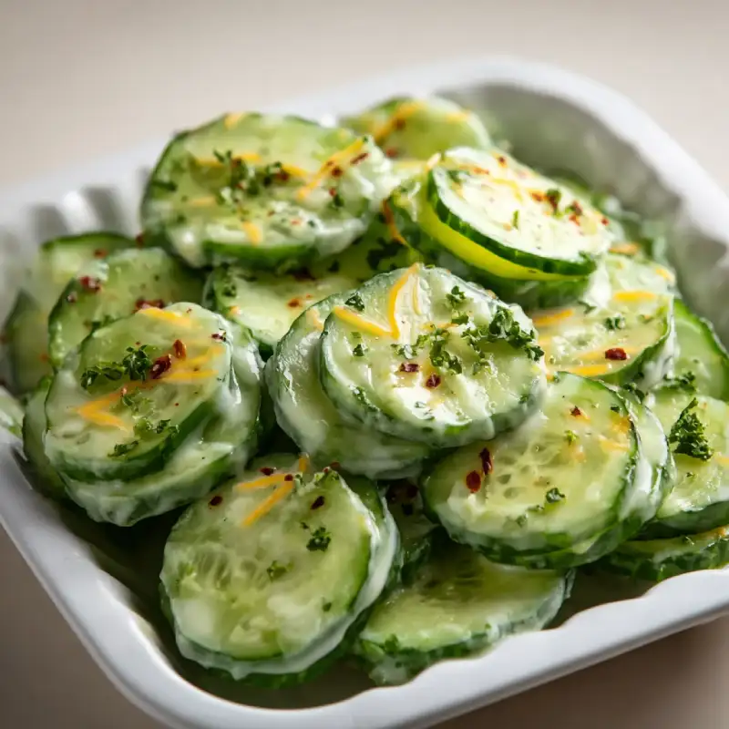 Fresh Cucumber Snack