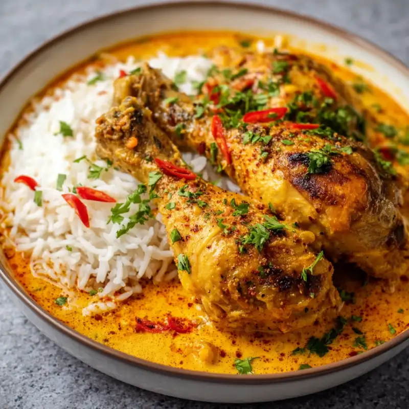 Creamy Paprika Chicken Drumsticks
