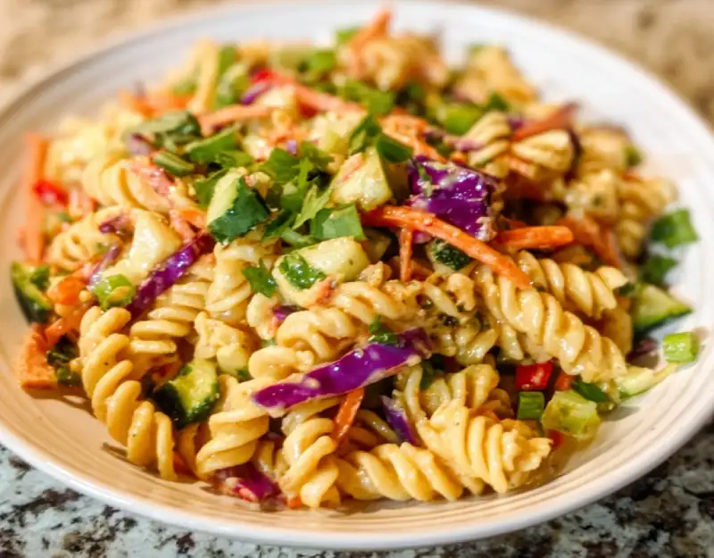 Protein Packed Thai Pasta