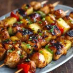 Hawaiian Chicken Kabobs