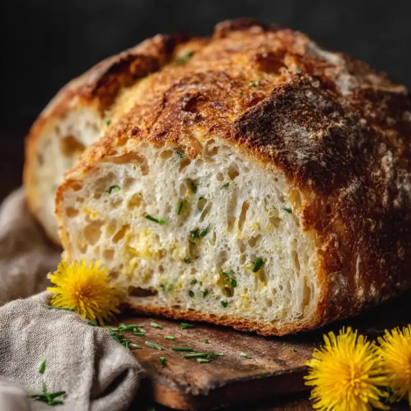 Dandelion Bread Delight