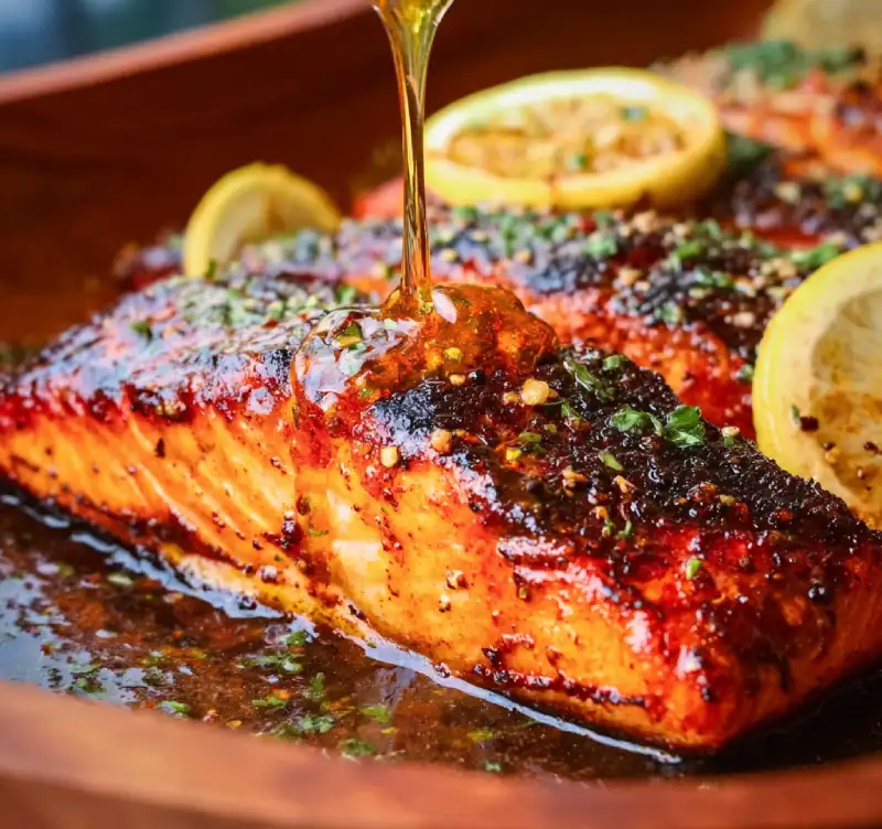 Hot Honey Salmon