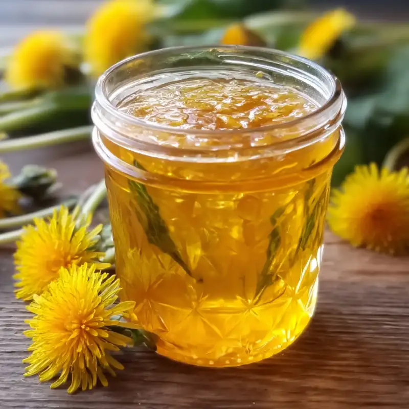 Fresh Dandelion Jelly