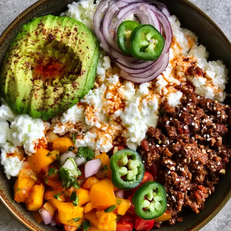 Cottage Cheese Taco Bowl: Delicious Recipe