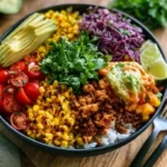 High Protein Taco Bowl