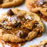 Salted Caramel Chocolate Chip Cookies