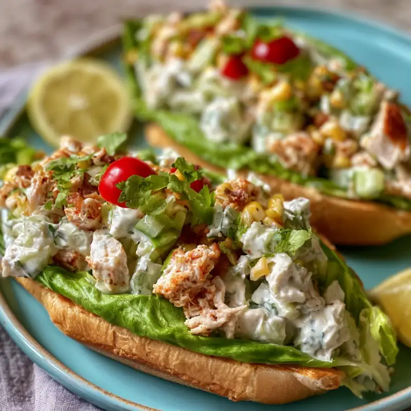 Delicious Chicken Salad Boats Recipe