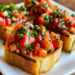 Classic Italian Bruschetta