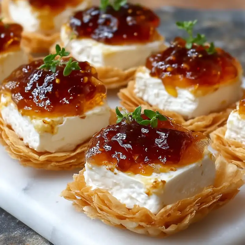 Pepper Jelly & Cream Cheese Bites