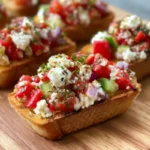 Greek Bruschetta