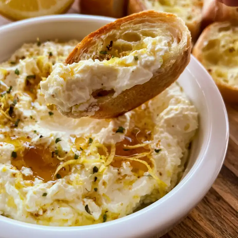 Ricotta Lemon Honey Dip: Delicious Recipe