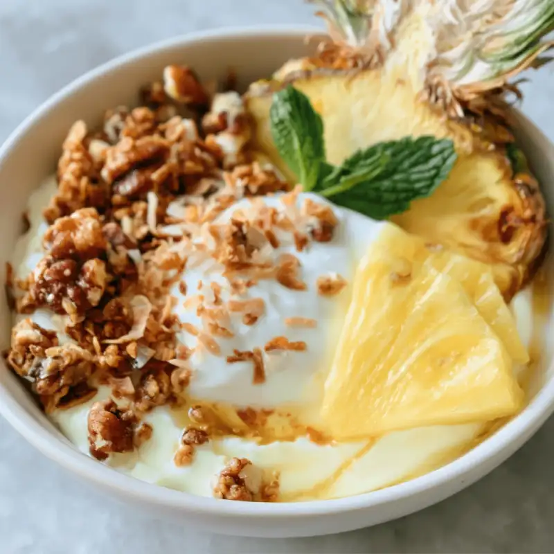Pineapple Yogurt Bowl