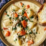 Crockpot Creamy Chicken and Potato Soup