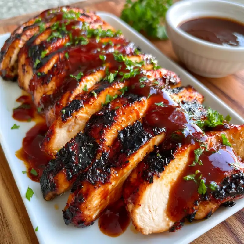 Juicy Grilled BBQ Chicken