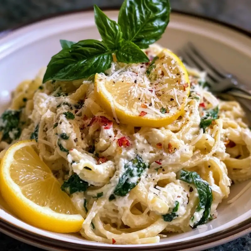 Delicious One Pot Lemon Ricotta Pasta Recipe